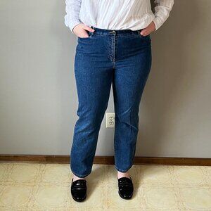 Haggar mid rise straight leg jeans